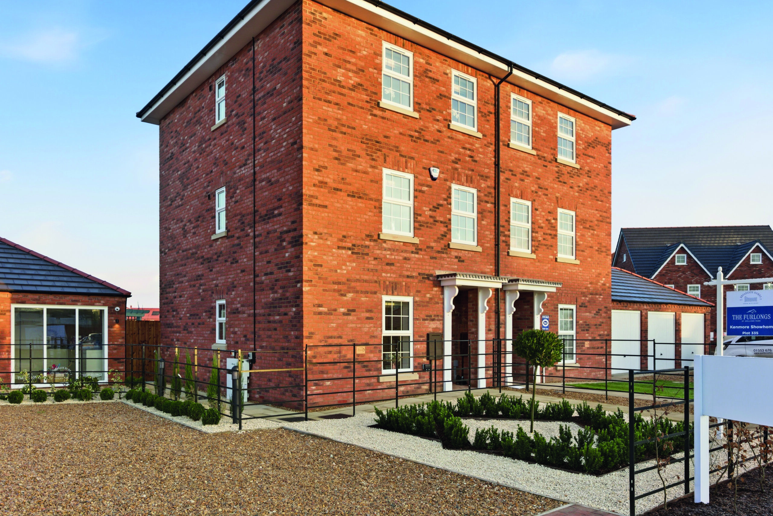 Two new homes at The Furlongs at Holland Park, Spalding - outside space with driveway