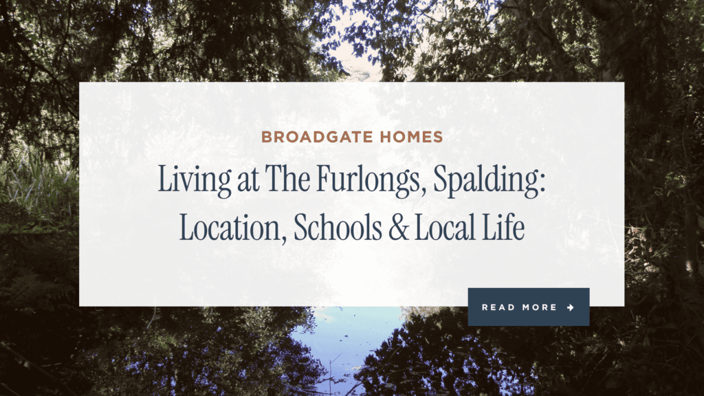 New build homes at The Furlongs at Holland Park, Spalding, Lincolnshire, by Broadgate Homes